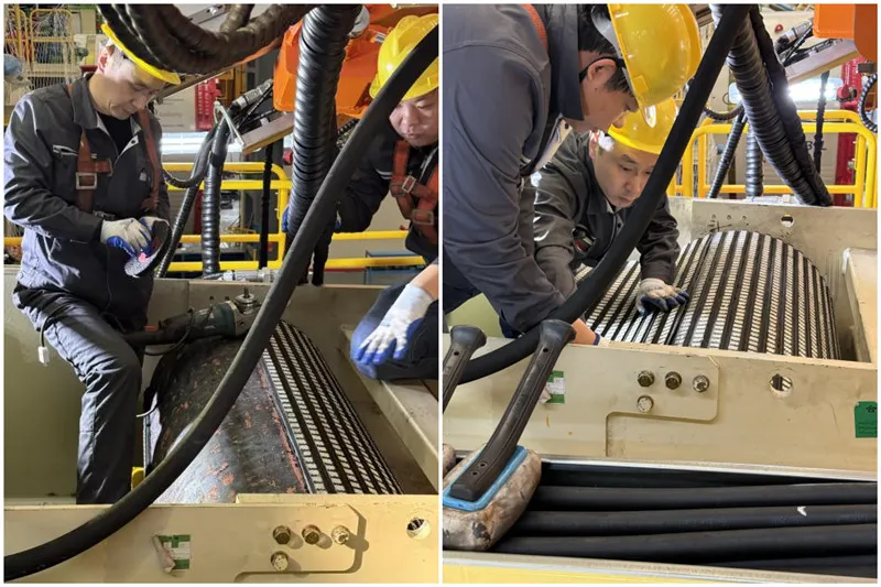 QMH Cold Vulkanised Roller Lagging